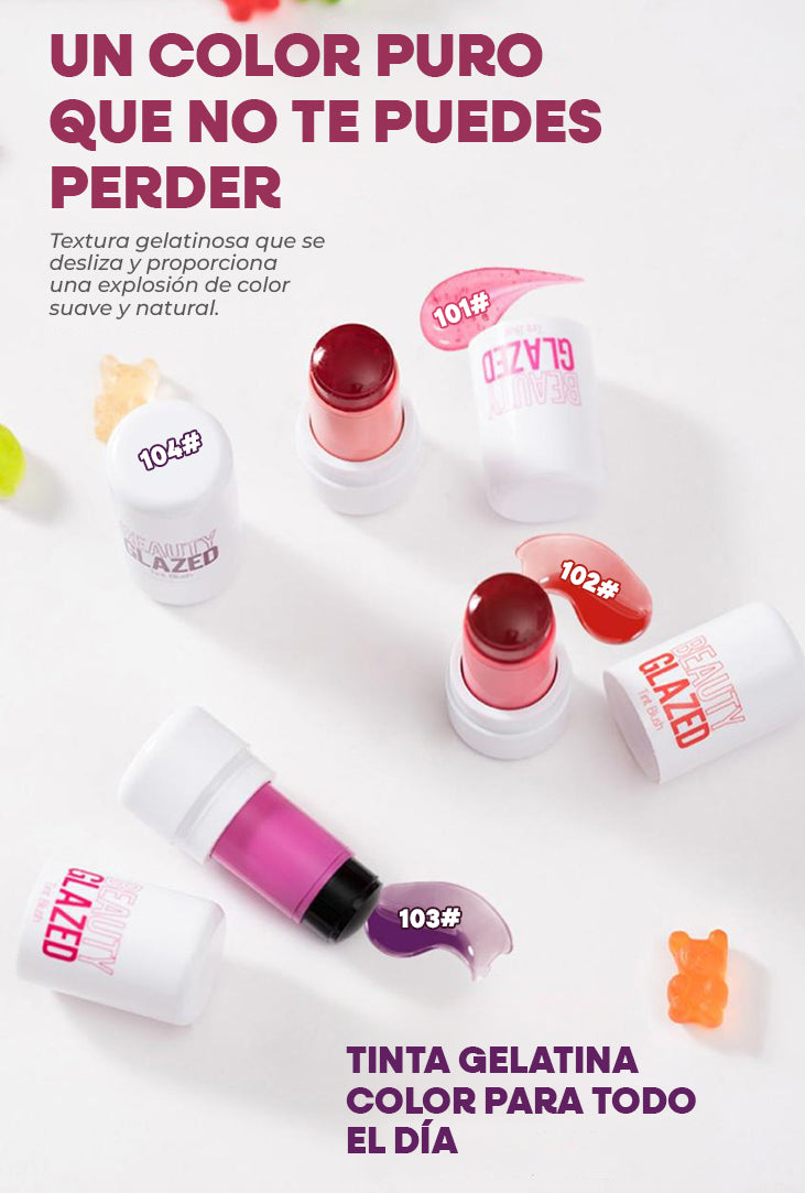 Tinta Gelatina ROJA, ROSA Y MORADA 7g