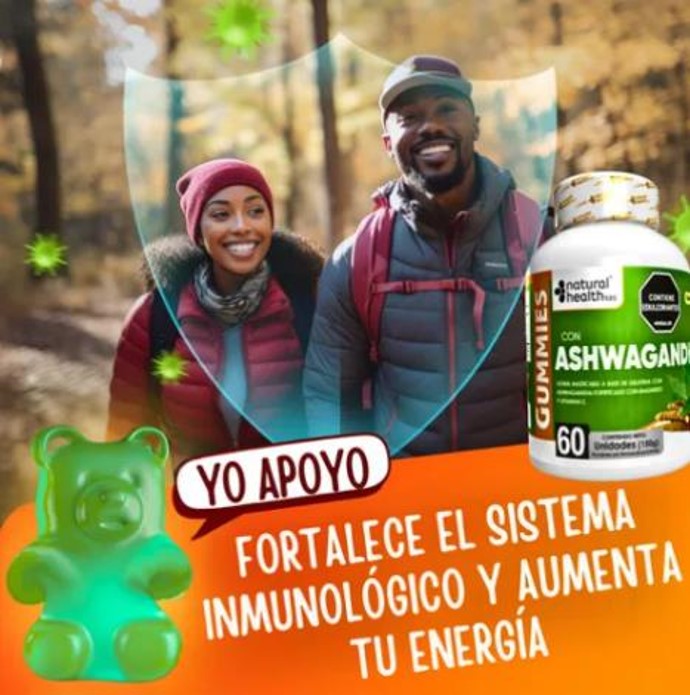 GOMITAS DE ASHAWANDA X 60 Unds