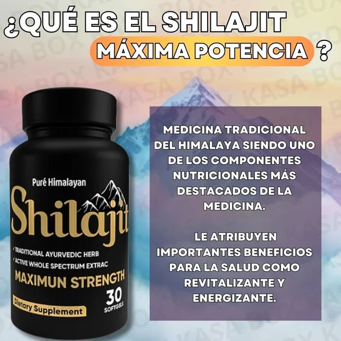 COMBO Prostate plus y Shilajit Softgels