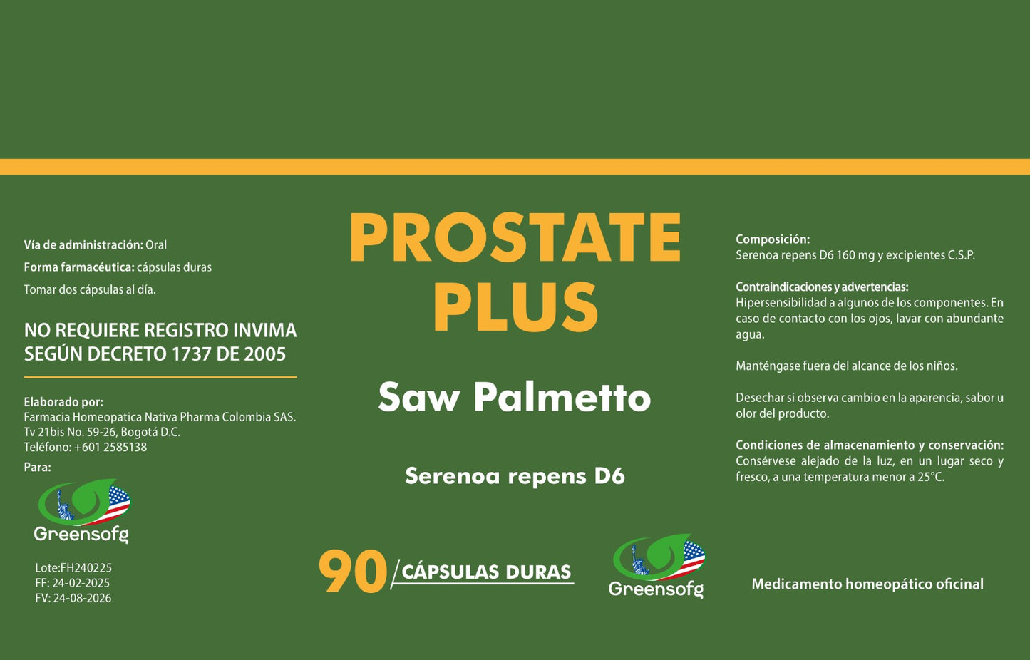 COMBO Prostate plus y Shilajit Softgels
