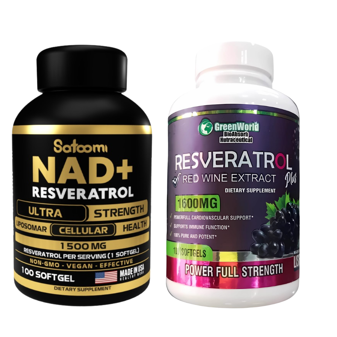 Combo 1 Nad + 1 Resveratrol
